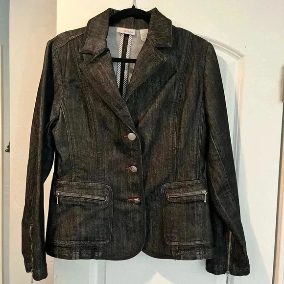Denim Blazer / Jacket - Size 1 - Picture 1 of 8